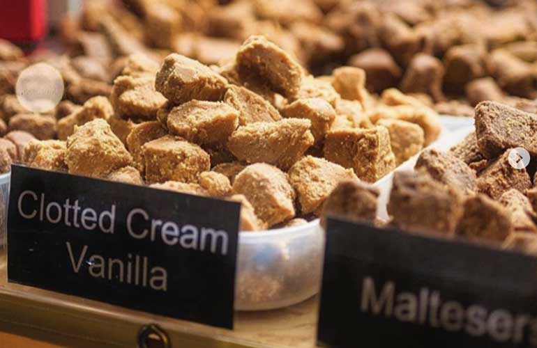 Roly's Fudge Pantry Visit Totnes